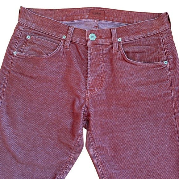 EUC Hudson Thin Wale Corduroy Jeans Rust Size 31 X 33 - Picture 4 of 8